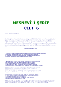 mesnevi-i serif 6-cilt