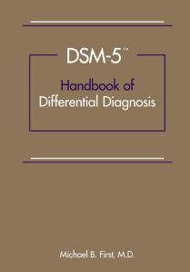 DSM-5TM Handbook of Differential Diagnosis (Michael B. First, M.D.) (z-lib.org)