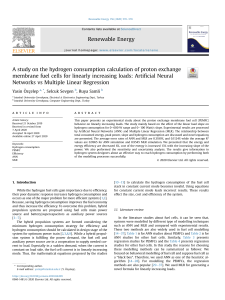 A study on the hydrogen consumption calculation of proton exchange membrane fuel cells for linearly increasing loads- Artificial Neural Networks vs Multiple Linear Regression