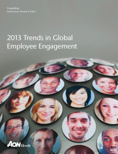 2013 Trends in Global Employee Engagement Report