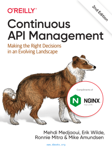 Continuous API Management: Making the Right Decisions