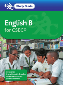 English B Study Guide for CSEC