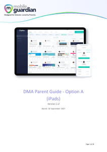 PORI5 - DMA Parent Guide for Option A (iPad) 2 Sep 230331 193503
