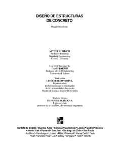 Arthur H. Nilson - Diseno de Estructuras de Concreto - 12  Edicion-MC Graw Hill (2001)