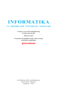 8-sinf informatika darslik