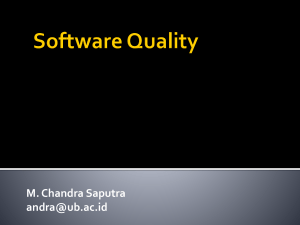 Software Quality