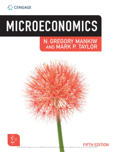 Microeconomics (N. Mankiw, Mark Taylor)