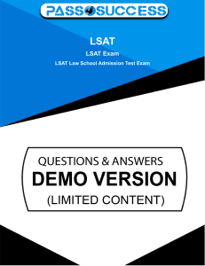 LSAT-demo