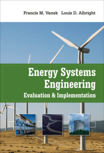 Energy Systems Engineering Book