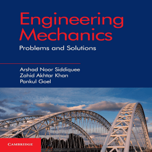 Engineering mechanics problems-and solutions 22