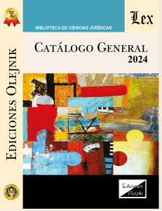 CATÁLOGO GENERAL EDICIONES OLEJNIK 2024
