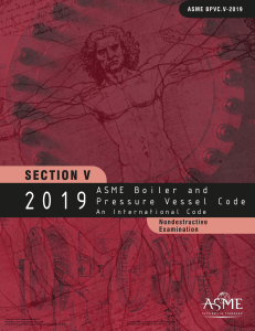 ASME Section V 2019