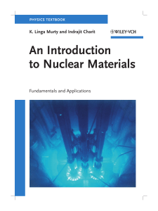 murty kl charit i an introduction to nuclear materials funda