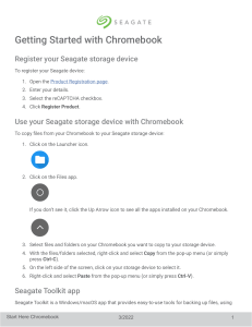 Start Here Chromebook