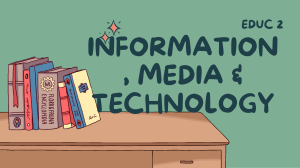information, media and technology skills