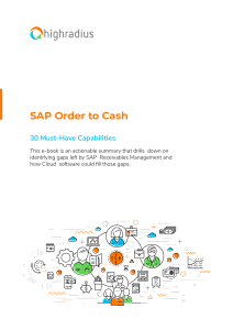 SAP Order to Cash.30 Must-Have Capabilities