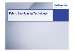 Fabric End-Joining Techni Eagle Burgman