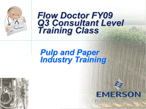 Emerson Pulp & Paper Industry Training