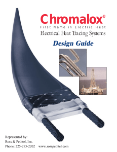 Design Guide Heat Tracing Chromalox