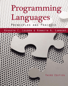 Louden K.C., Lambert K.A. Programming languages.. principles and practice (3ed., Course Technology, 2011)(ISBN 9781111529413)(666s) CsPl  2