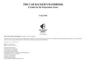 The Car Hacker’s Handbook