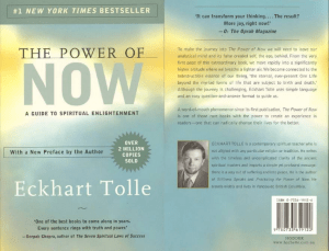 The Power of now-Eng