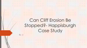 Can Cliff Erosion Be Stopped geography case study