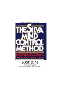 The Silva Mind Control Method