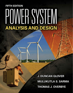 2012 JDG Power Systems Analysis And Design 5th Ed TandA