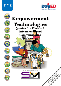empowermenttechnologies11 q1 mod1of8