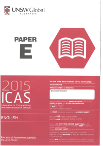 2015 ICAS English Paper E