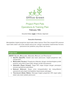 Office Green Project Charter