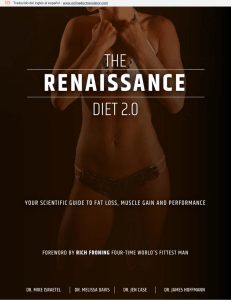 Renaissance Diet 2.0 by dr mike israetel .en.es