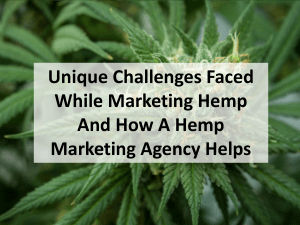Unique Challenges Faced While Marketing Hemp And How A Hemp Marketing Agency Helps