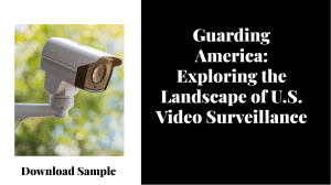 U.S. Video Surveillance Market is projected to reach $23.60 billion by 2027