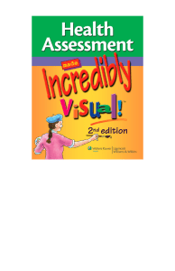 Health Assessment Made Incredibly Visual! (Incredibly Easy! Series), 2nd Edition ( PDFDrive )