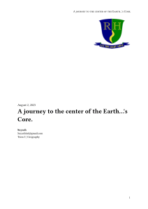 Why the Earths core is solid