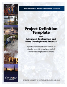 project definition template