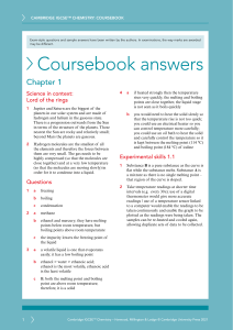 igcse coursebook answers fifth edition.