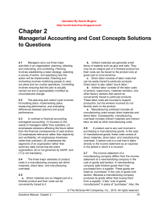 Chapter 1 solution