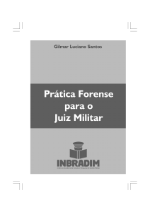Militar - Pratica Forense para o Juiz Militar | Gilmar Luciano Santos-2013