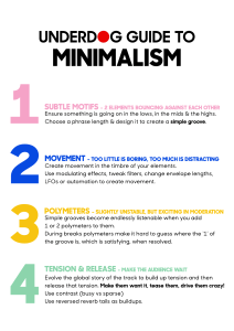 Underdog Guide to Minimalism