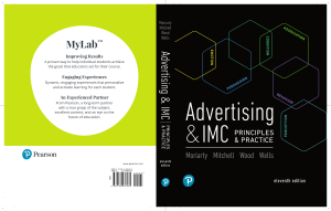 ADVERTISING IMC PRINCIPLES AND PRACTICE (11TH EDITION) (WHATS NEW IN MARKETING) BY SANDRA MORIARTY NANCY MITCHELL CHARLES WOOD WILLIAM D. WELLS (Z-LIB.ORG)