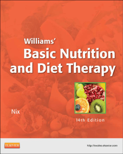 Basic Nutrition & Diet Therapy-Mosby (2012)