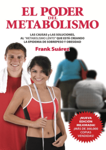 EL PODER DEL METABOLISMO - Frank Suarez