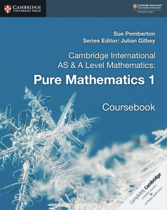 Pure Math 1 (without bookmark)