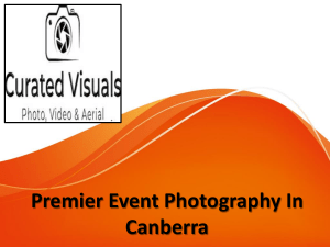 Affordable Event Photography in Canberra