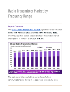 Global Radio Transmitter market (2)