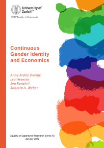 Continuous gender identity and economics