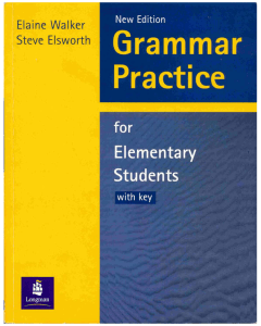 Grammar Practice for ELem.doc